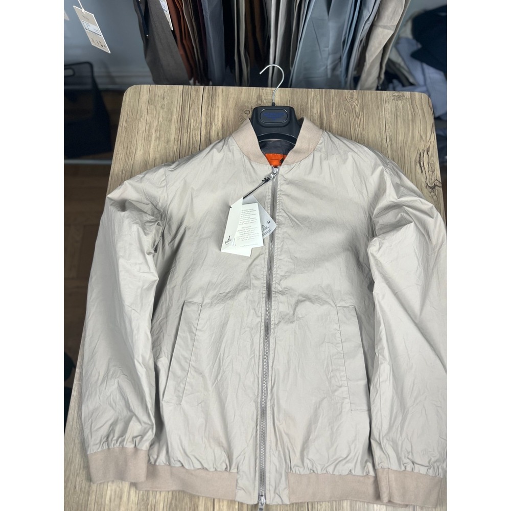 BARENA VENEZIA BLUS VION BOMBER JACKET COLOR SAND SIZE IT 50 US L / RETAIL 975$